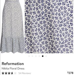 Reformation Nikita Dress - only worn once for engagement photos